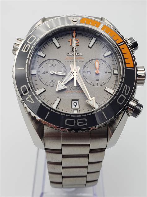 omega titanium chronograph